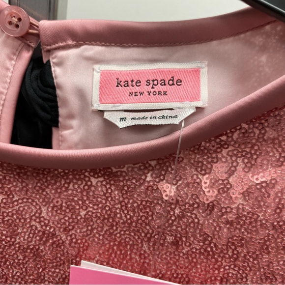 Kate Spade Sequin Bow Back Top T6 - Picture 11 of 13